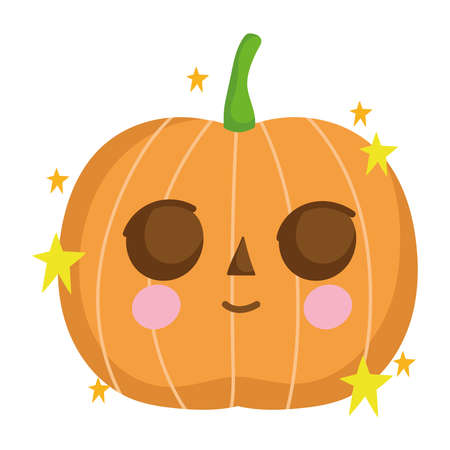halloween happy pumpkinのイラスト素材