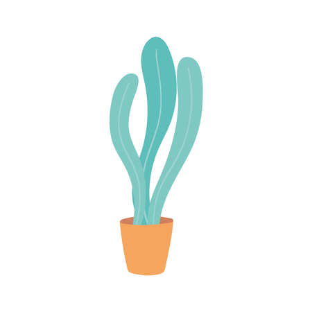 houseplant leaves decorationのイラスト素材