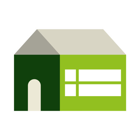 green house propertyのイラスト素材