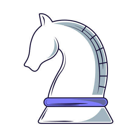horse chess pieceのイラスト素材