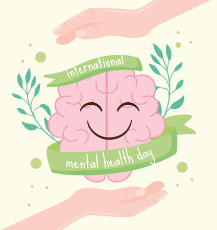 international mental health dayのイラスト素材