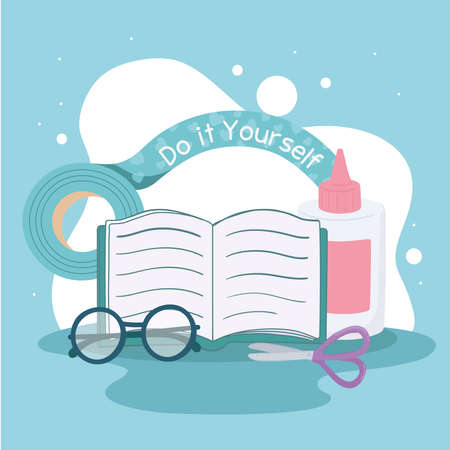 do it yourself, craft equipmentのイラスト素材