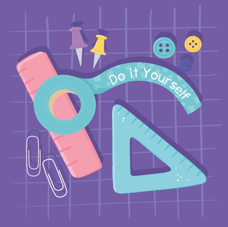 tools for do it yourselfのイラスト素材