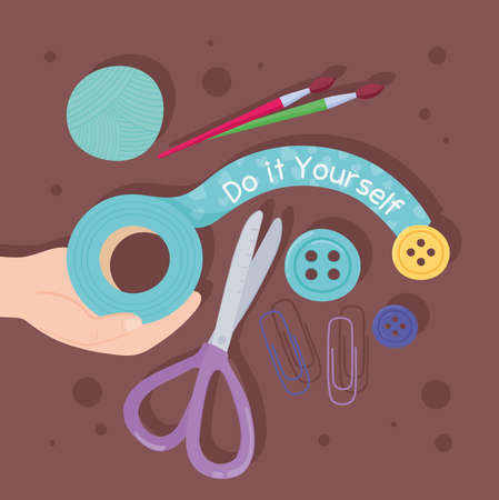 craft workshop hobbyのイラスト素材