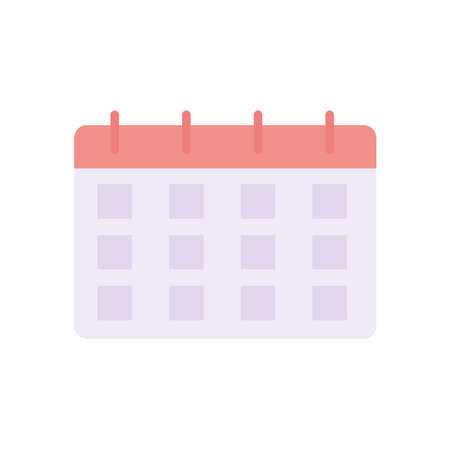 calendar reminder iconのイラスト素材