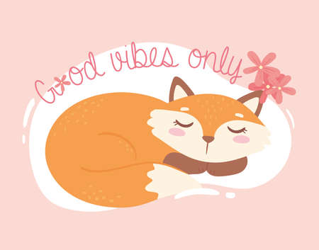 affirmation lettering cardのイラスト素材