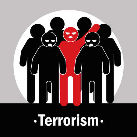 group people terrorismのイラスト素材