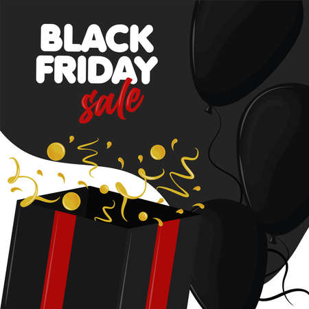black friday saleのイラスト素材