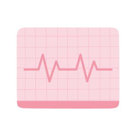 heartbeat pulse medicalのイラスト素材