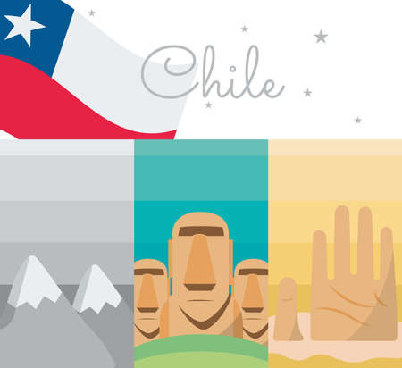 set of chile iconのイラスト素材