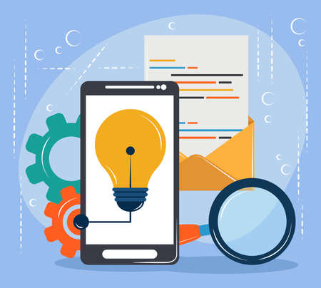 programming and web developmentのイラスト素材