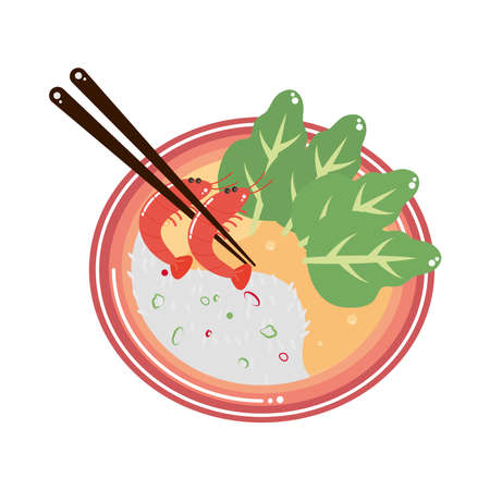 traditional chinese foodのイラスト素材