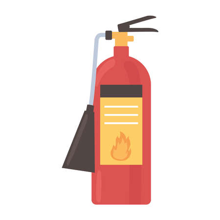 fire extinguisher isolatedのイラスト素材