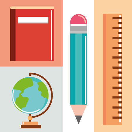 school education iconsのイラスト素材