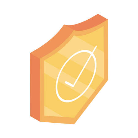 shield check markのイラスト素材
