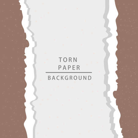 torn paper brown backgroundのイラスト素材