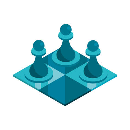 chess game boardのイラスト素材