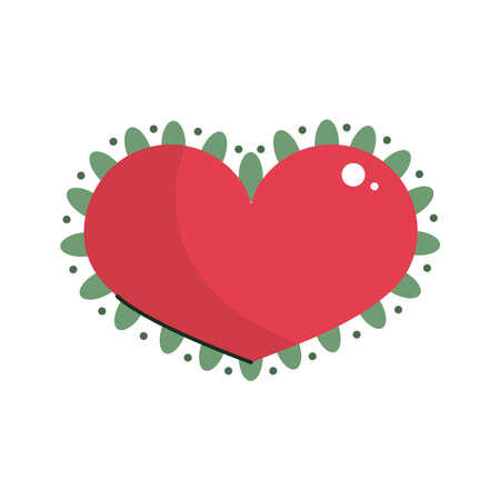 decorative heart loveのイラスト素材