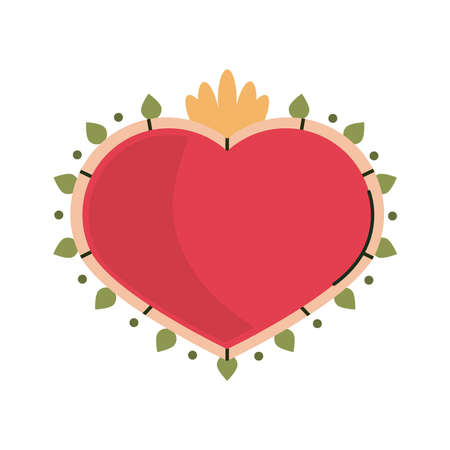heart love decorationのイラスト素材