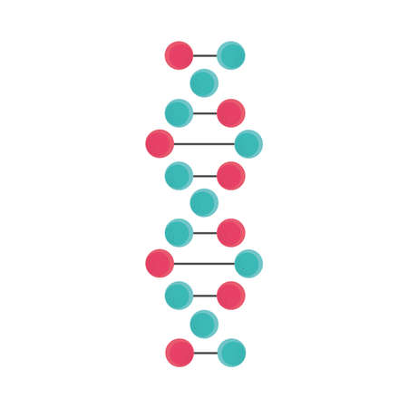 dna molecule structureのイラスト素材