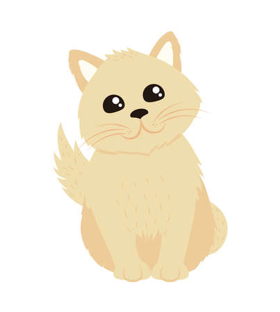 pet little catのイラスト素材