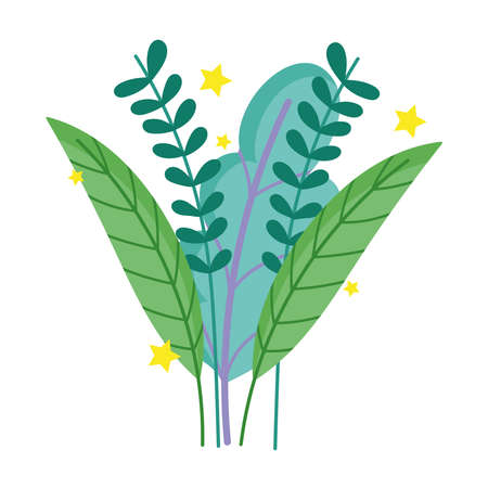 foliage leaves natureのイラスト素材
