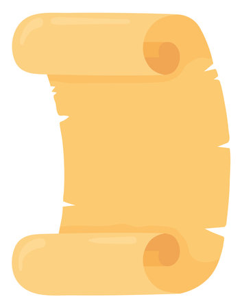 old parchment paperのイラスト素材