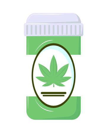 medical cannabis ointmentのイラスト素材
