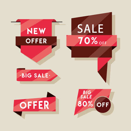 icons sale offerのイラスト素材