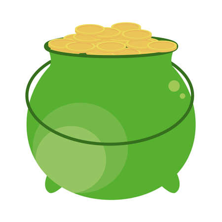 green cauldron treasureのイラスト素材