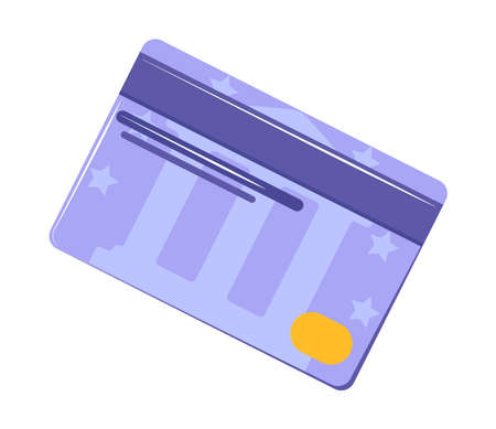 bank credit cardのイラスト素材