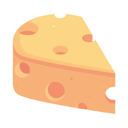 cheese food iconのイラスト素材