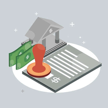 tax form and bank