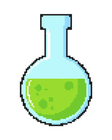 chemical goblet iconのイラスト素材
