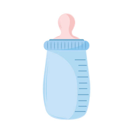 baby bottle milkのイラスト素材