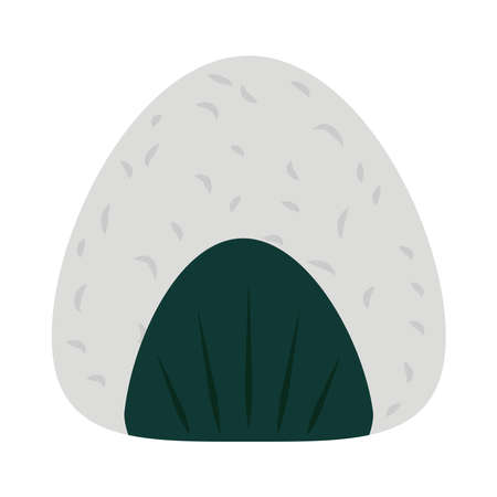 onigiri japanese foodのイラスト素材