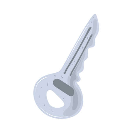 key cartoon iconのイラスト素材