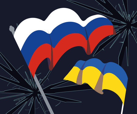 russian aggression ukraineのイラスト素材