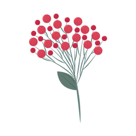 bunch flowers natureのイラスト素材