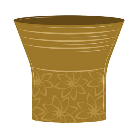 vase ornament floralのイラスト素材