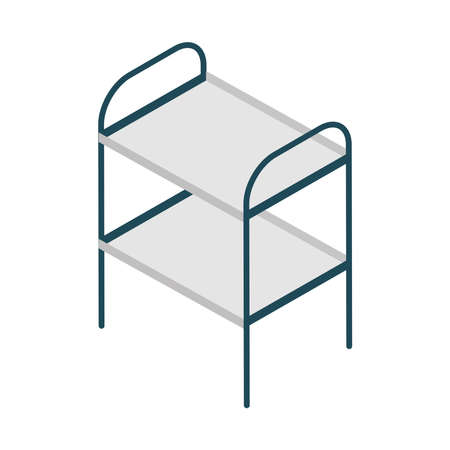 supply table furnitureのイラスト素材