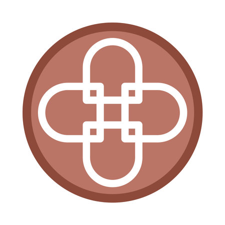 round frame decorationのイラスト素材