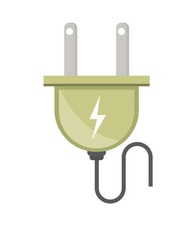 eco energy plugのイラスト素材