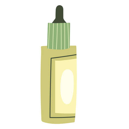 skin care serum bottleのイラスト素材