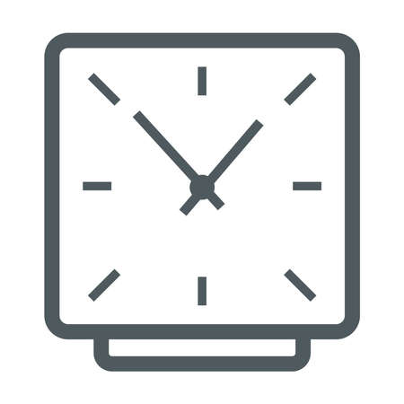 square clock time