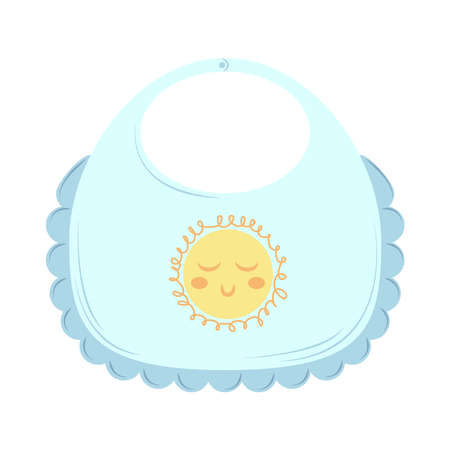 baby bib cartoonのイラスト素材