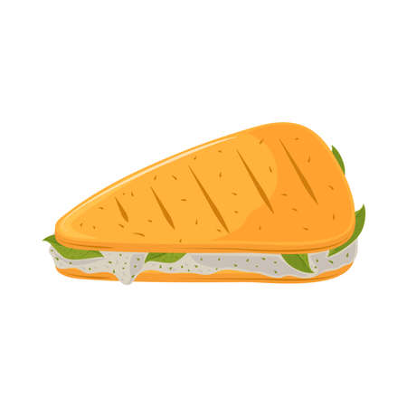sandwich food iconのイラスト素材