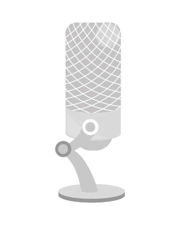 microphone vector iconのイラスト素材