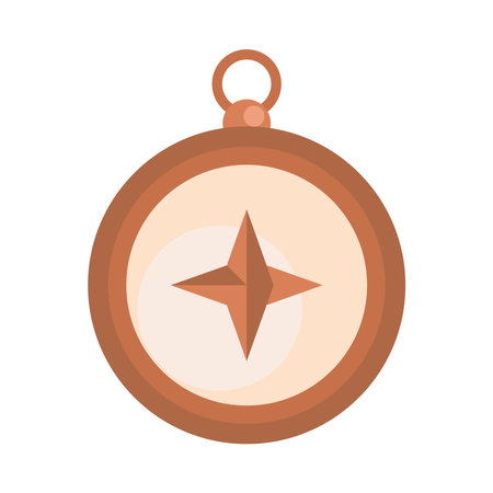 classic compass iconのイラスト素材