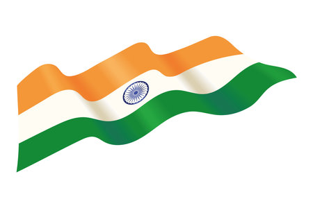 flag of indiaのイラスト素材
